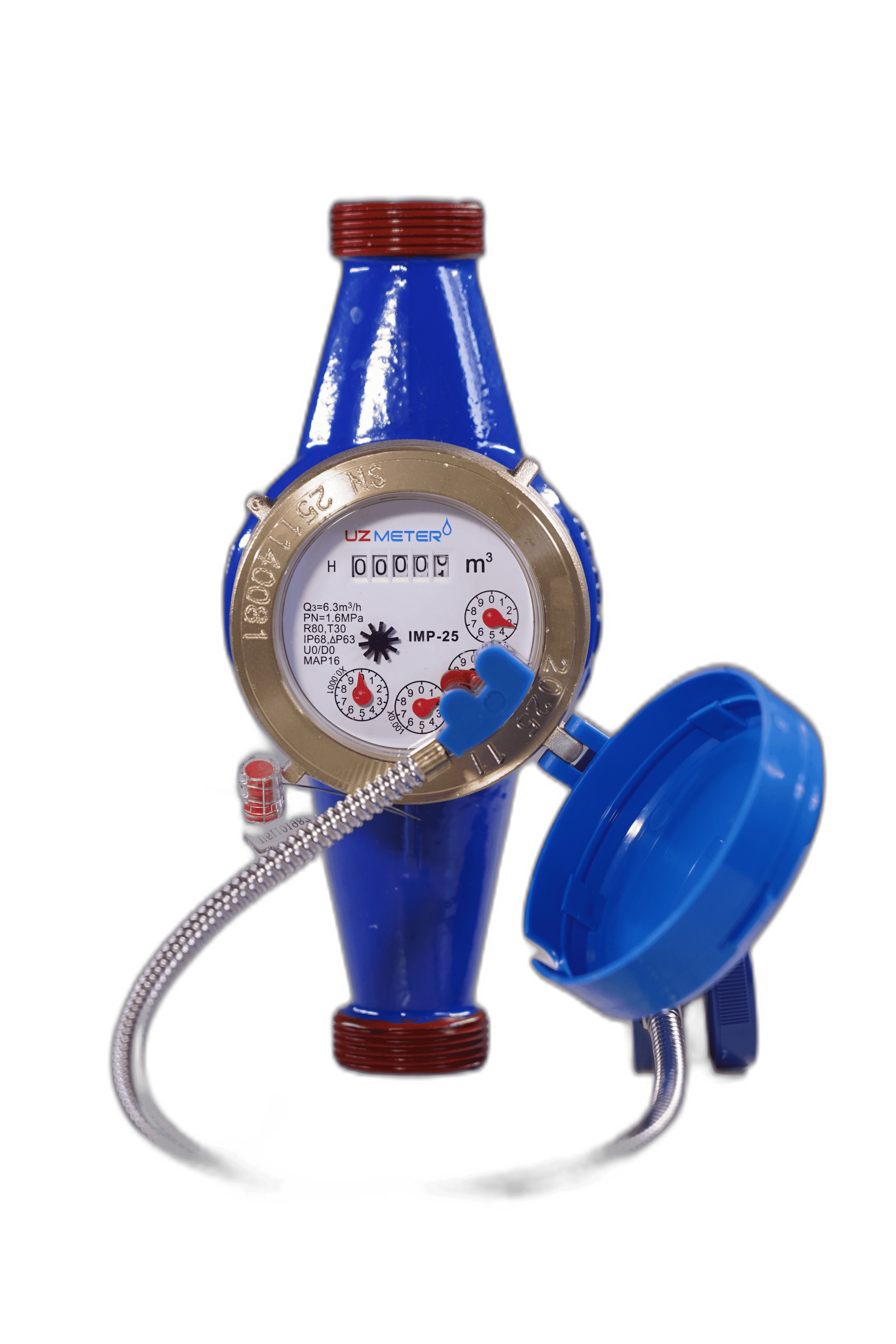 DN25 импульсный счётчик воды