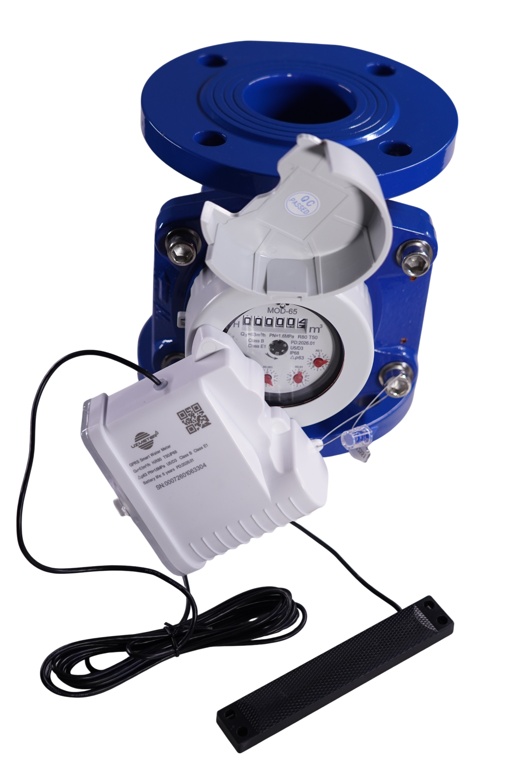 DN65 Uzmeter turbine smart water meter