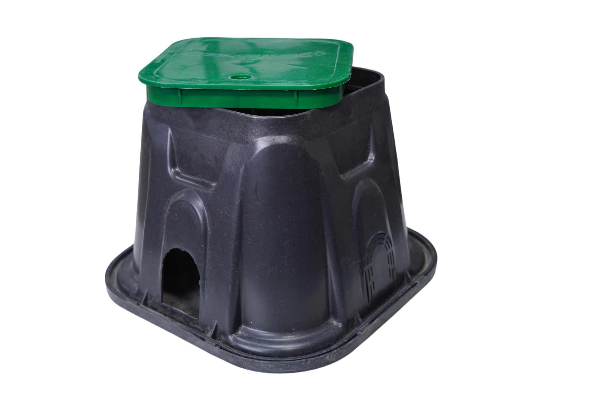 Коробка счётчика воды из пластмассы 38×38×